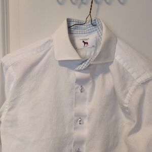Lorenzo Uomo White Dress Shirt